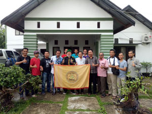  Raden Andik Jaya Prawira Temu Ramah dengan KBB Inhil